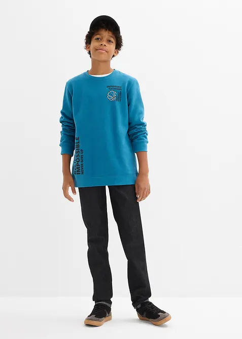 Sweatshirt aus weichem Baumwoll-Mix, bonprix