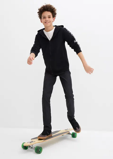 Sweat zippé à capuche, bonprix