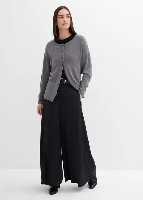 Taillierte Strickjacke aus Viskose-Mix, bonprix