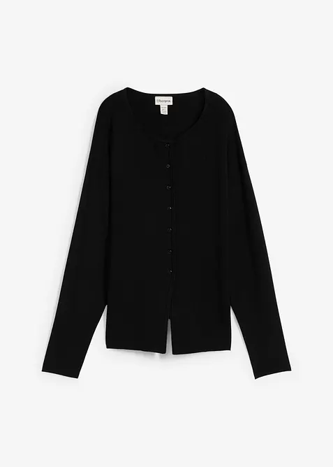 Taillierte Strickjacke aus Viskose-Mix, bonprix