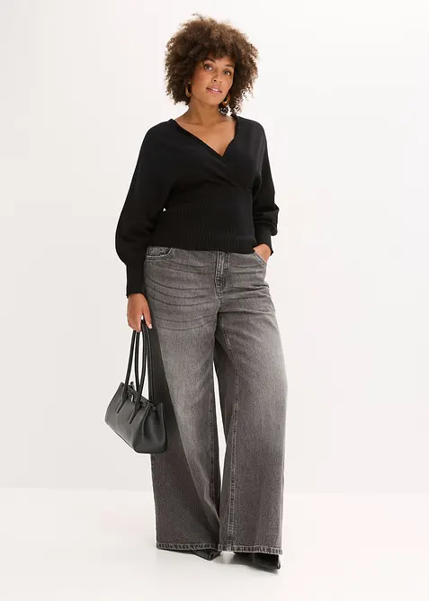 Pullover aus fließendem Viskose-Mix, bonprix