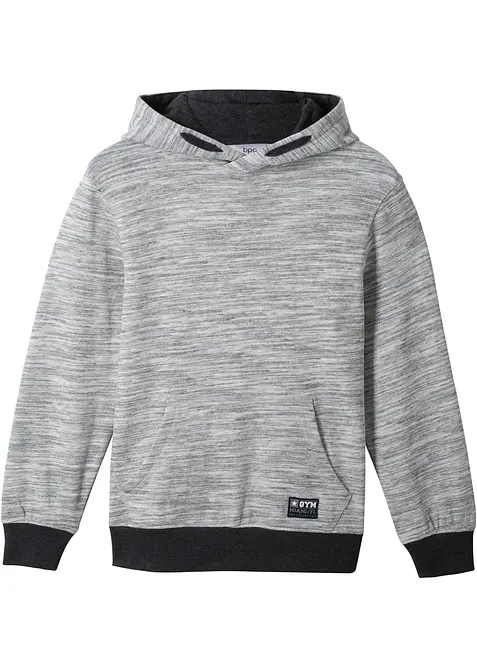Hoodie in weichem Baumwoll-Mix, bonprix