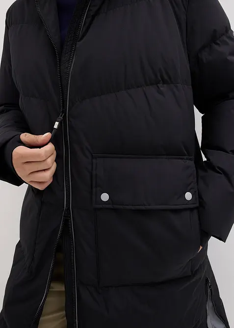 Daunenmantel mit reflektierenden Details, bonprix