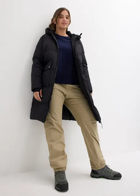 Daunenmantel mit reflektierenden Details, bonprix