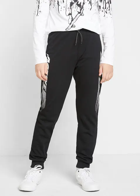 Pantalon de jogging en coton mélangé doux, bonprix