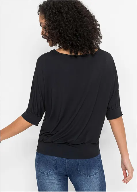 T-shirt fluide en viscose extensible, bonprix