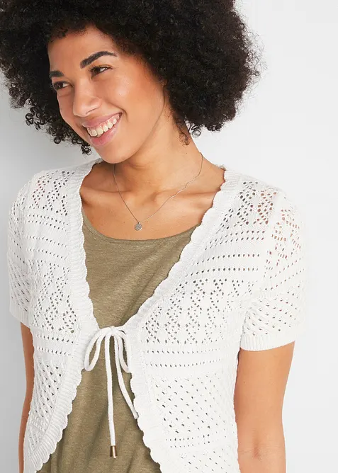 Kurzer Häkelbolero, bonprix