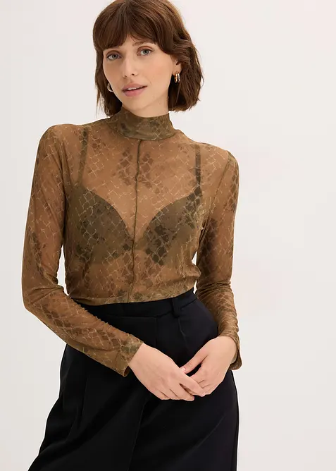 T-shirt manches longues, bonprix