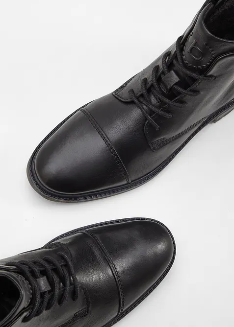 Bugatti Schnürstiefeletten aus Leder, Bugatti