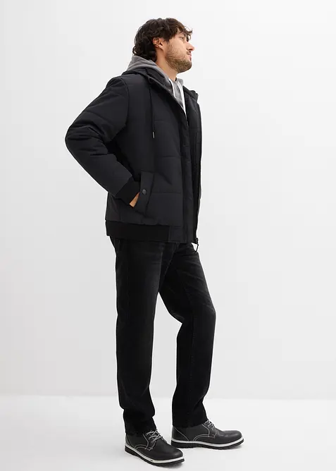 Blouson d’hiver matelassé à capuche, bonprix