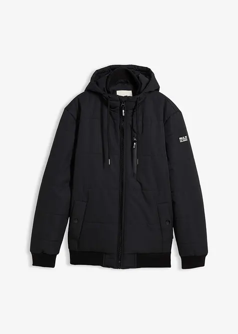 Blouson d’hiver matelassé à capuche, bonprix