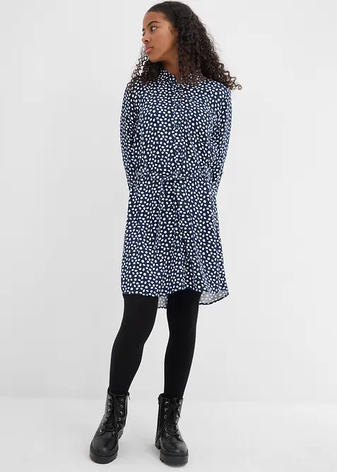 Robe-chemise en viscose fluide, bonprix