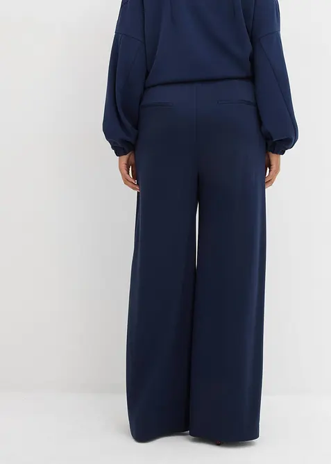Palazzo-Hose aus bequemen Punto di Roma, bonprix