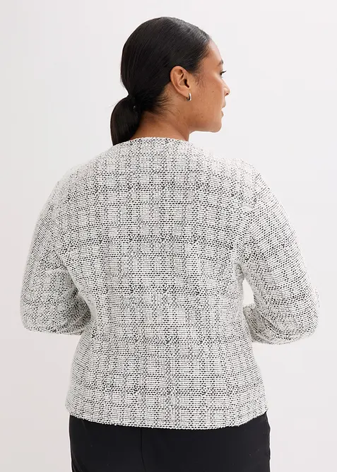 Bouclé Cardigan aus Baumwolle, bonprix