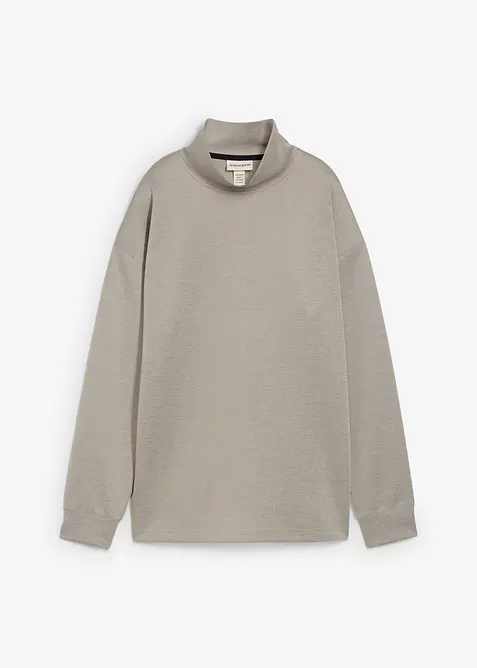 Scuba-Shirt mit Stehkragen, bonprix