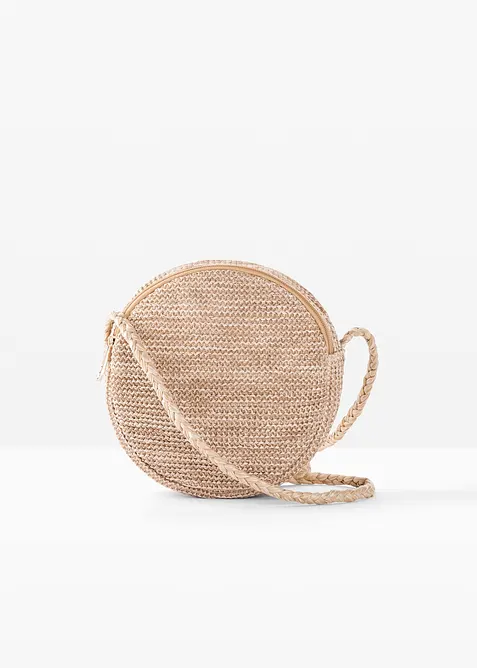 Sac à bandoulière aspect paille, bonprix