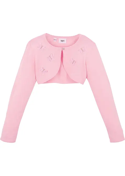 Strickbolero mit Schmetterlings-Applikationen, bonprix