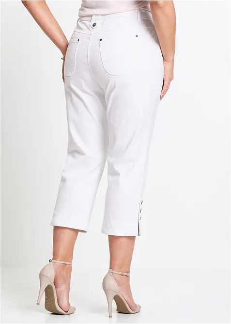 Jean corsaire, taille mi-haute, bonprix