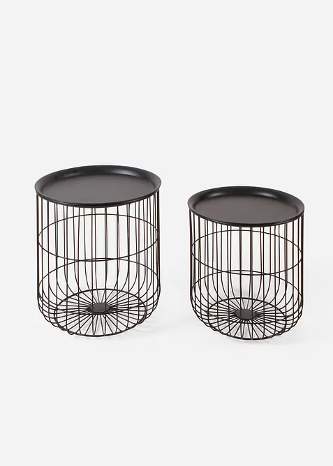 Set de 2 tables d’appoint, bonprix