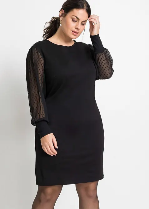 Robe en jersey de viscose mélangée, bonprix