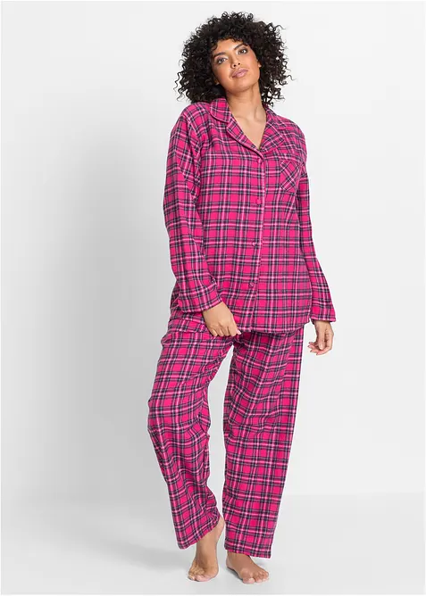 Gewebter Flanell Pyjama, bonprix