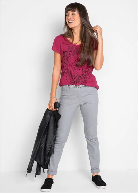 T-Shirt aus reiner Bio-Baumwolle, bonprix