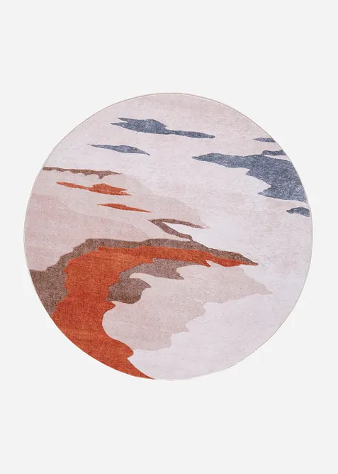 Tapis rond à motif graphique, bonprix