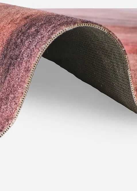 Tapis lavable à motif marbré, bonprix