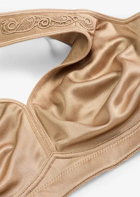 Entlastungs-BH ohne Bügel mit gepolsterten Trägern, bonprix