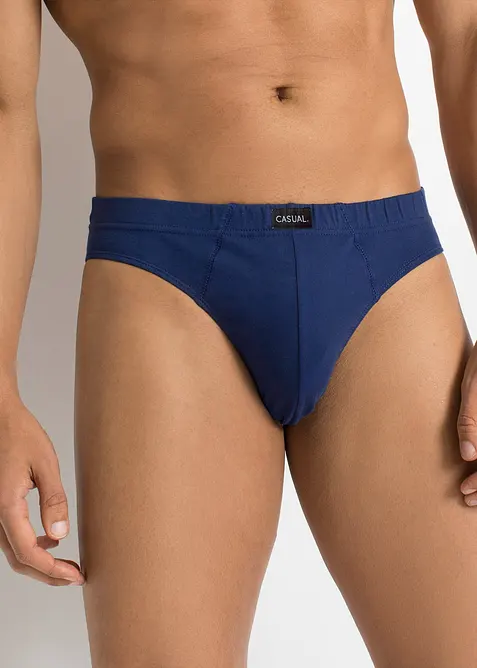 Slip mit weicher Baumwolle (10er Pack), bonprix