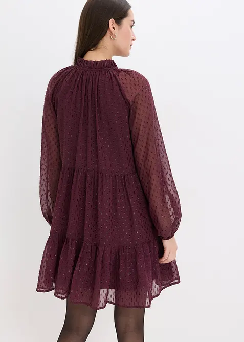 Tunika-Kleid mit Glitzereffekt, bonprix