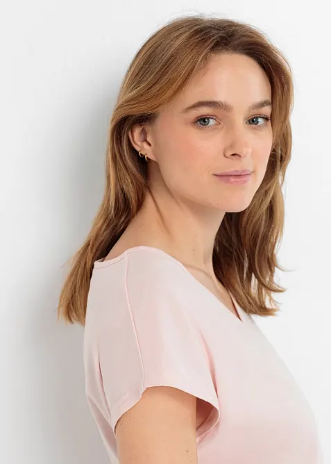 Pyjama mit weiter Hose, bonprix