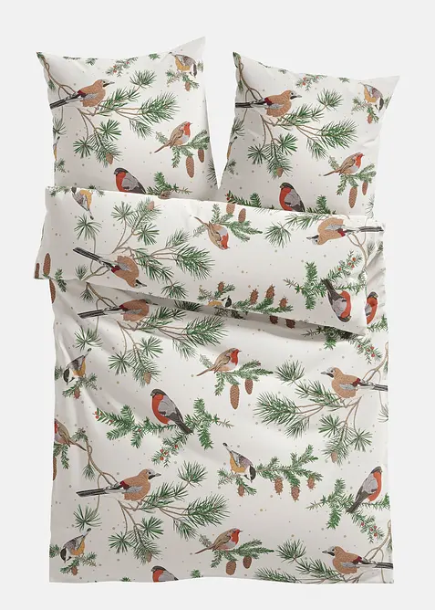 Bettw&auml;sche mit V&ouml;geln, bonprix