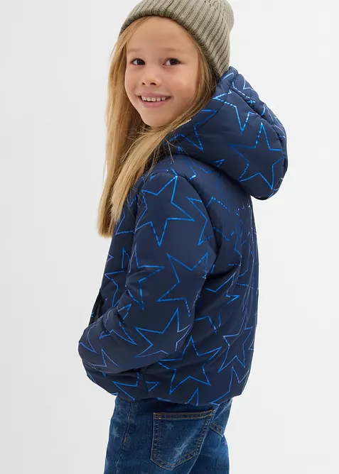 Winterjacke in Blousonform mit Teddyfutter, wasserabweisend, bonprix