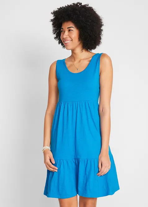 Jerseykleid aus reiner Baumwolle, bonprix