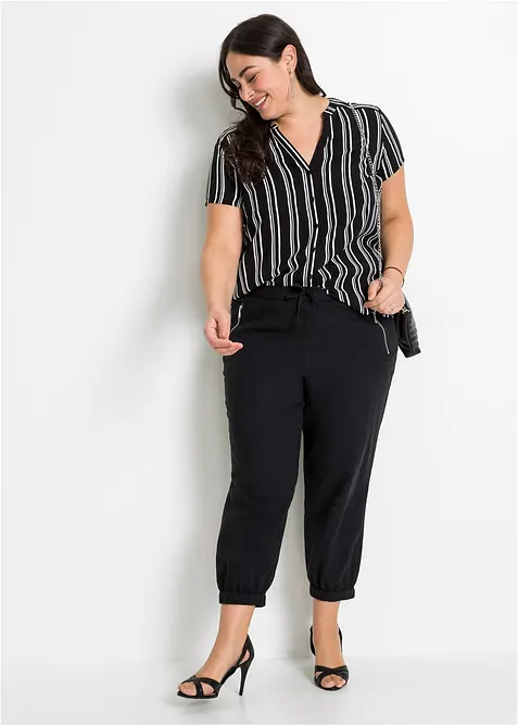 Chemisier manches courtes 100% viscose, bonprix