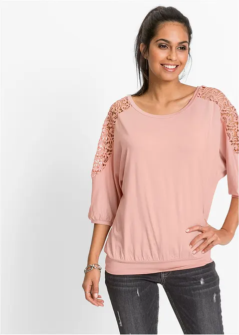Oversize-Shirt  aus Viskose-Mix, bonprix