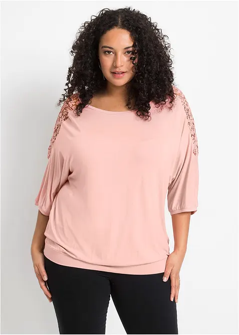 Oversize-Shirt  aus Viskose-Mix, bonprix