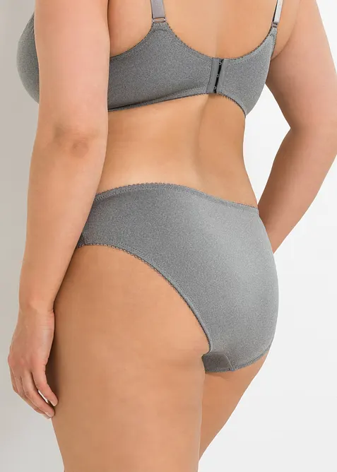 Lot de 2 slips avec dentelle, bonprix