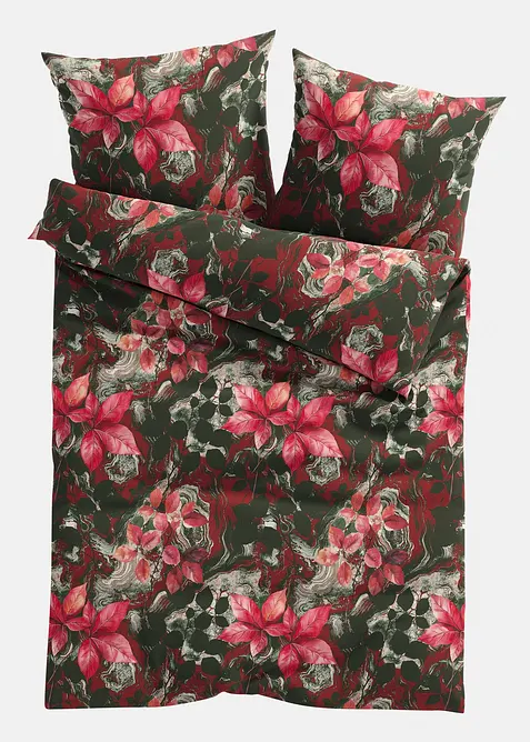 Bettwäsche mit floralem Design, bonprix