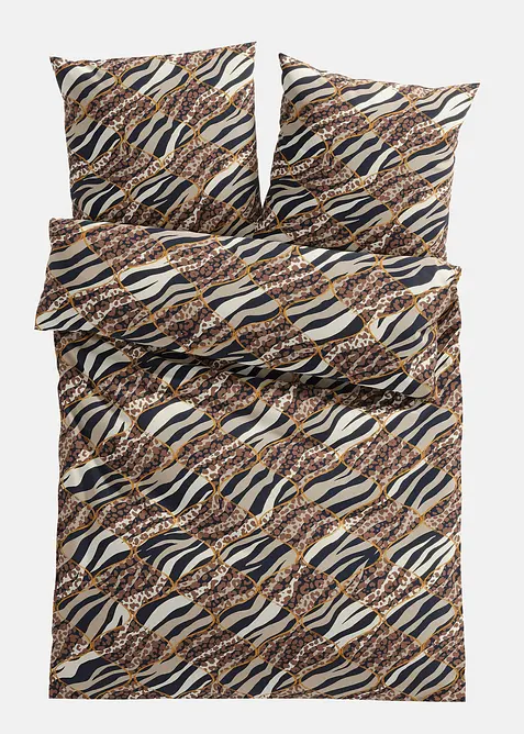 Bettwäsche mit Animal Print, bonprix