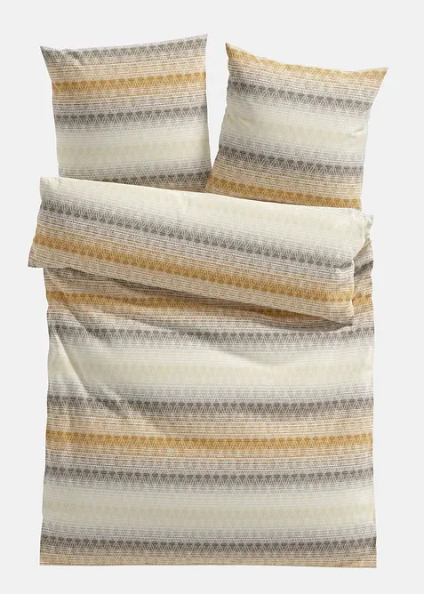 Bettwäsche mit Streifen, bonprix