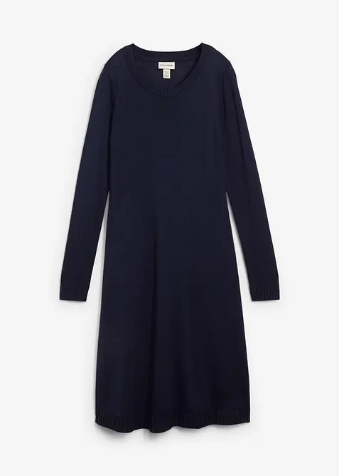 Strickkleid in ausgestellter Form, bonprix