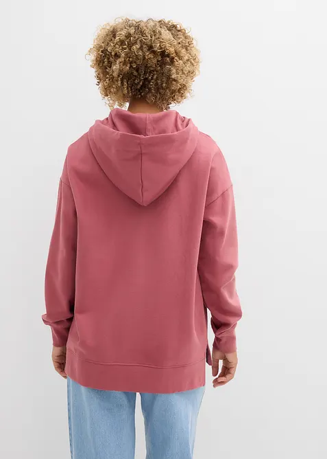 Sweat &agrave; capuche 100% coton, bonprix