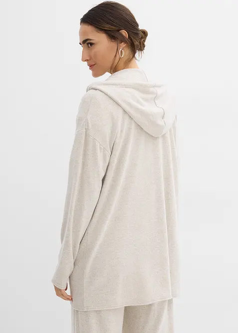 Gilet en fine maille mélangée, bonprix