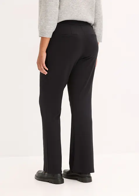 Pantalon en jersey milano &agrave; taille &eacute;lastiqu&eacute;e, bonprix