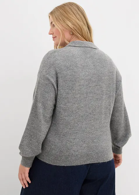 Pullover mit Kragen, bonprix