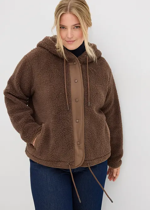 Veste en sherpa, bonprix