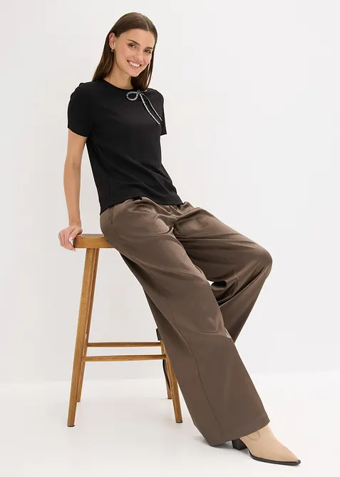 Shirt mit Strass-Applikation, bonprix