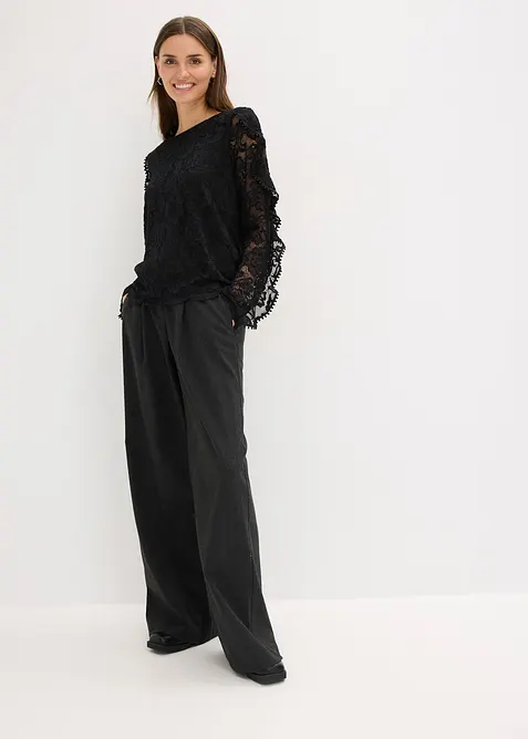 Spitzen-Shirtbluse, bonprix